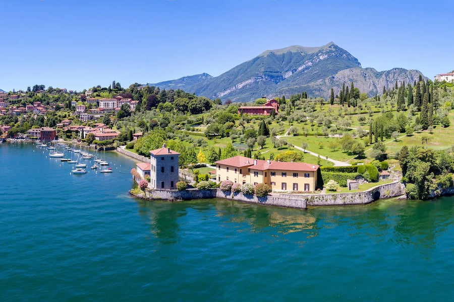 Villa Serbelloni e il suo parco sul lago