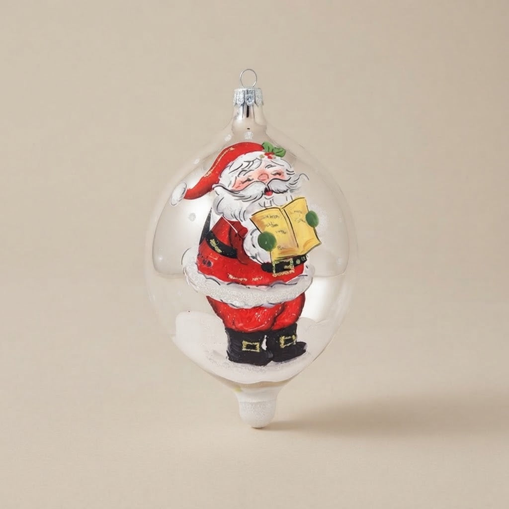 Goccia Babbo Natale cantante