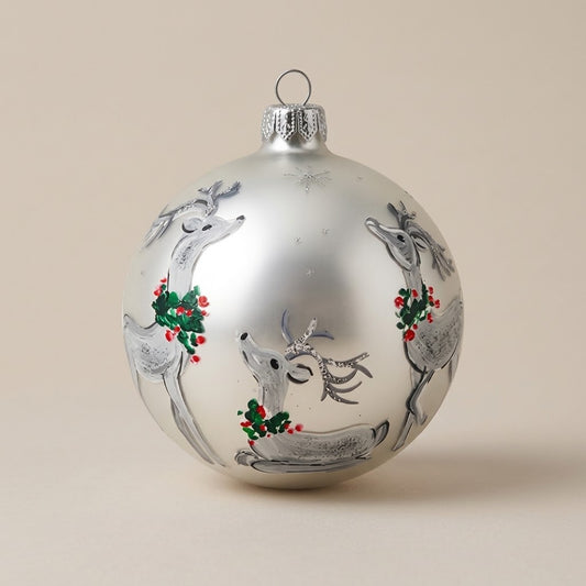 Silver deer ball
