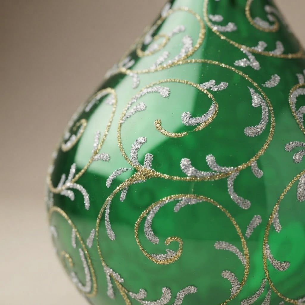 Goccia Arabesque verde
