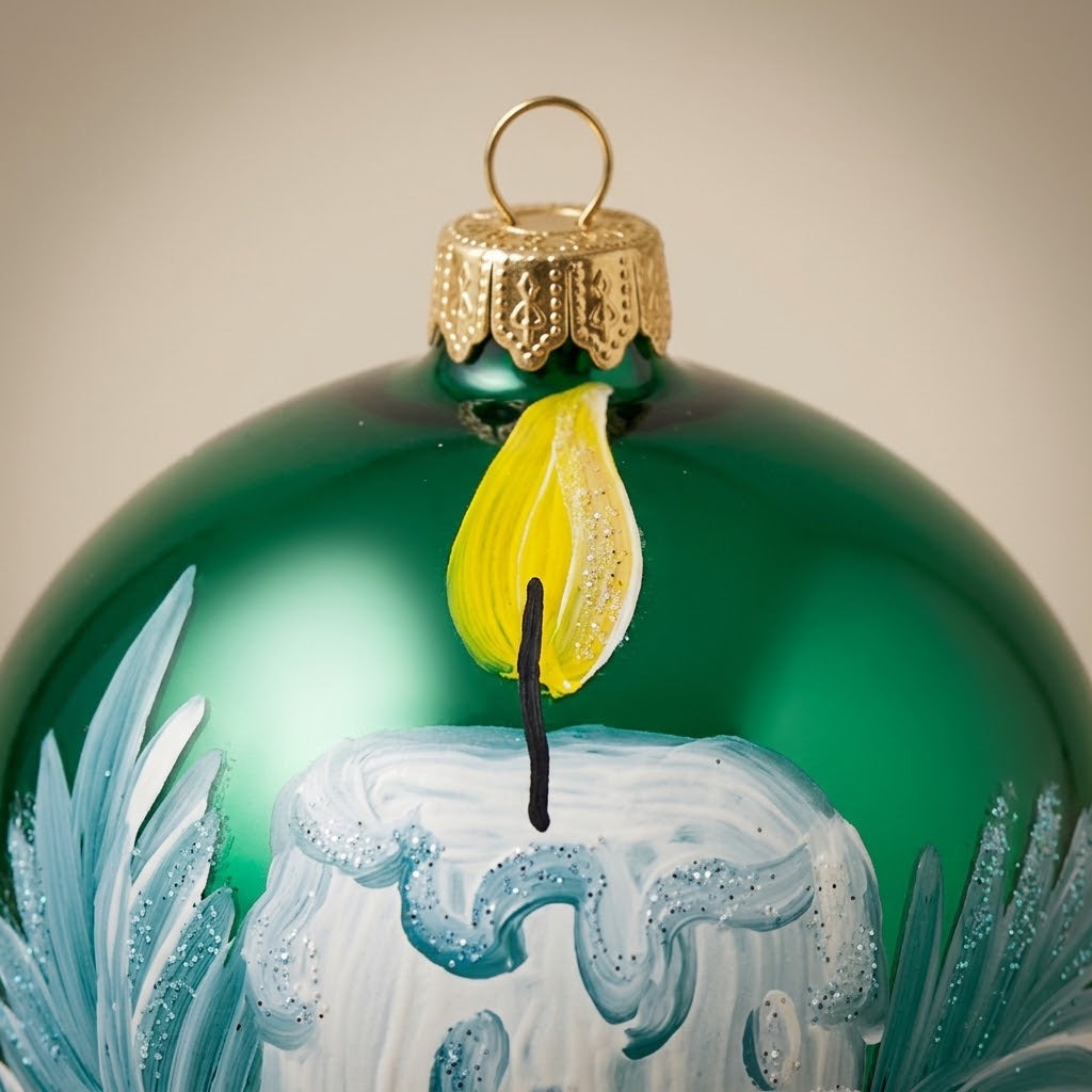 White candle ball