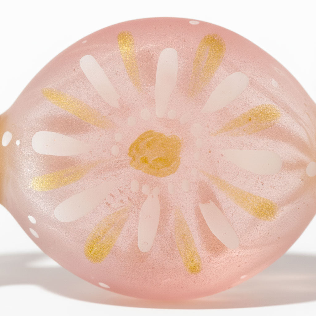 Caramella in vetro soffiato – Rosa