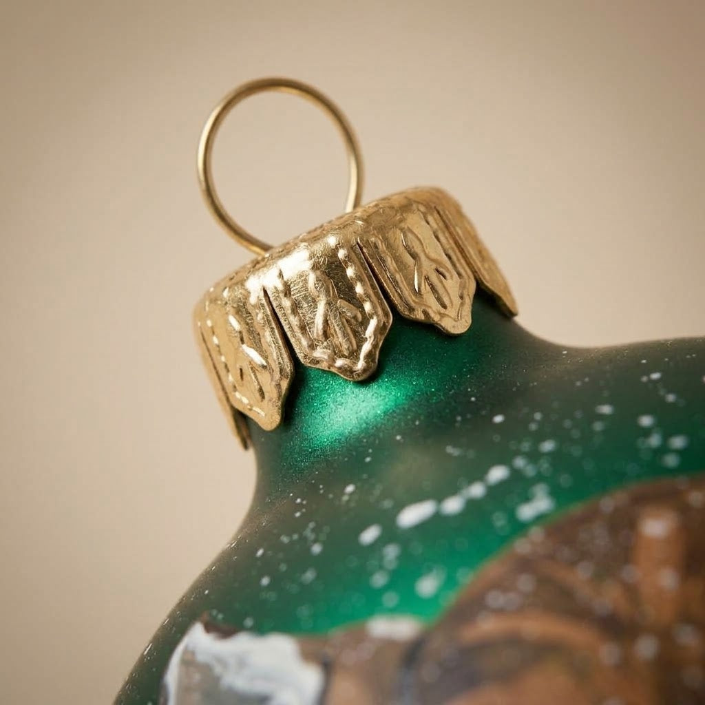 Fawn Ball Ornament 10 cm