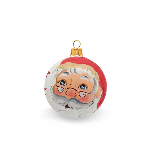 White Santa Claus ball