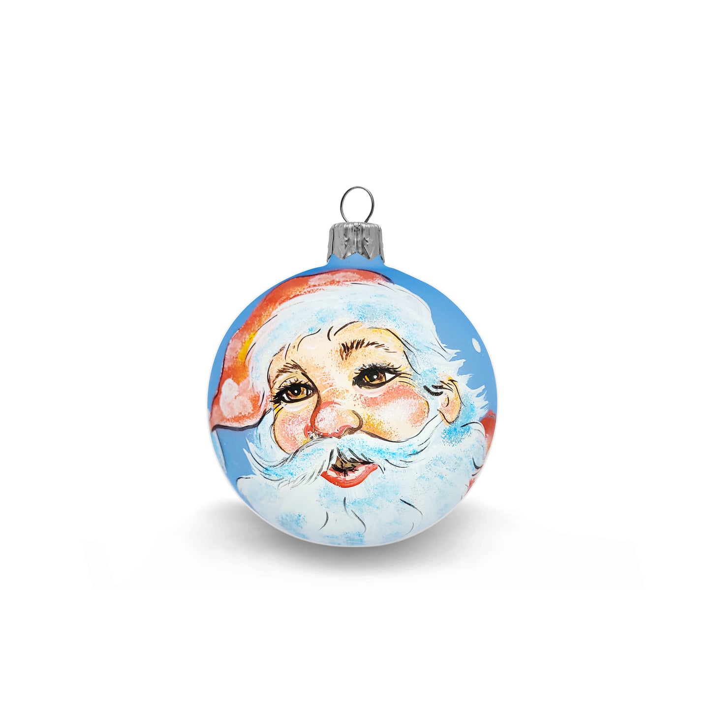 Blue Santa Claus ball