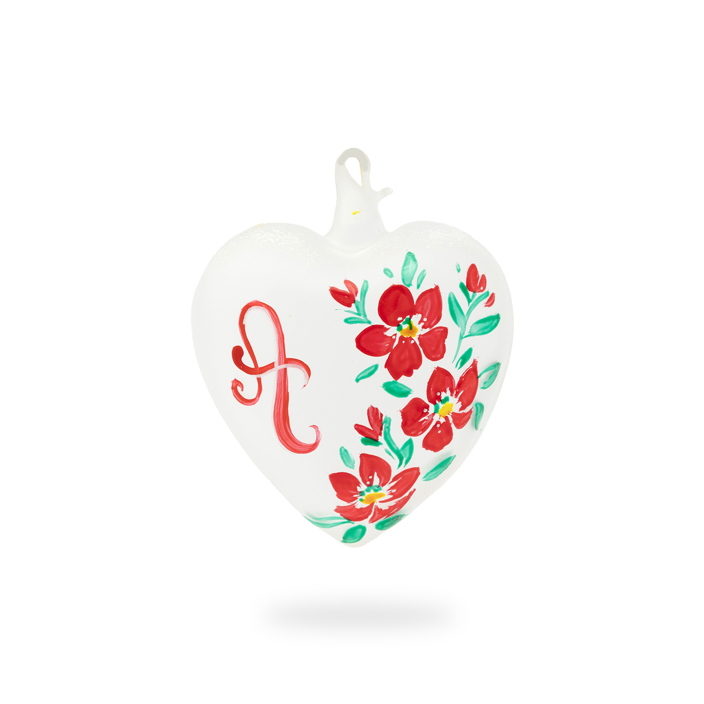 Heart with customizable initial