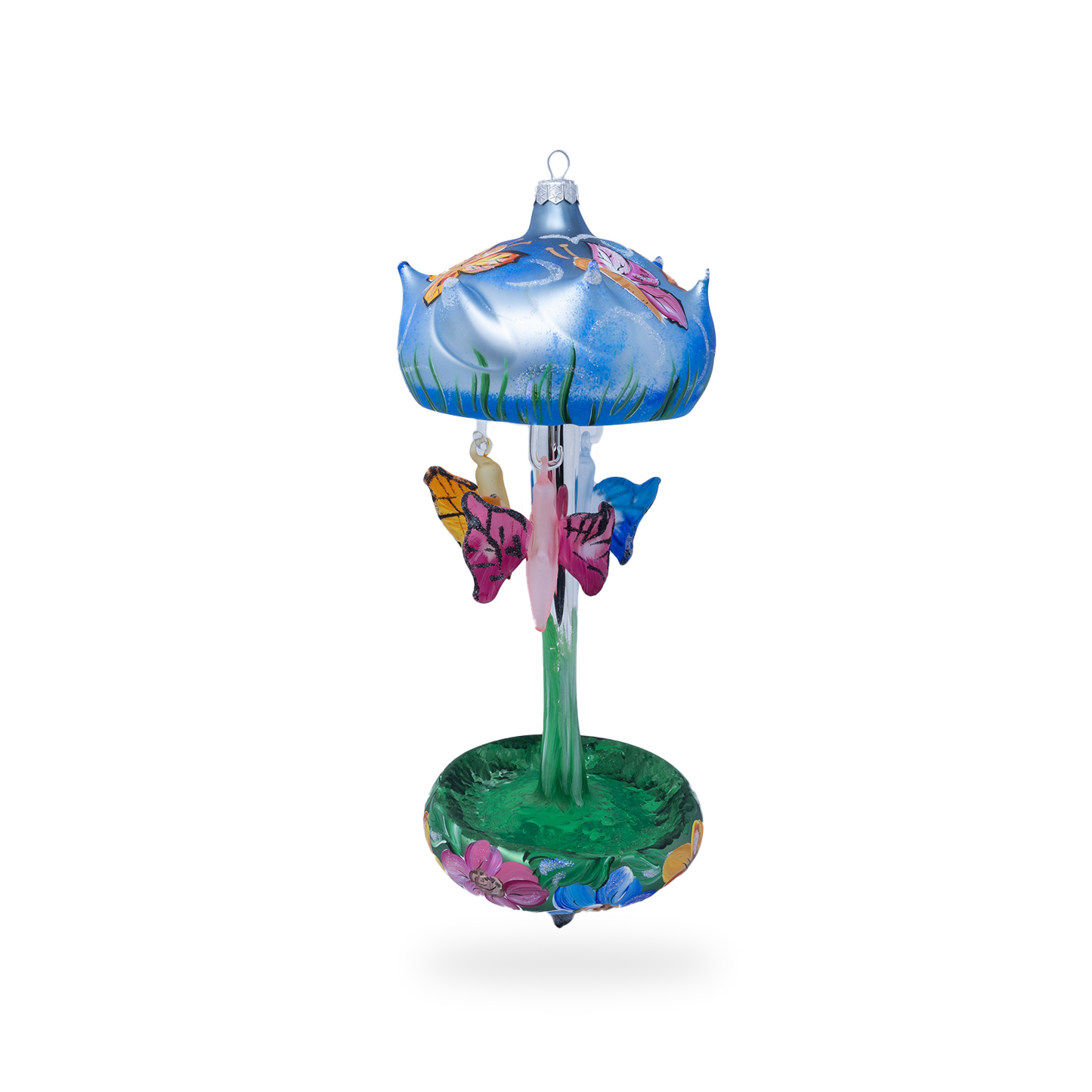 Colorful butterfly carousel