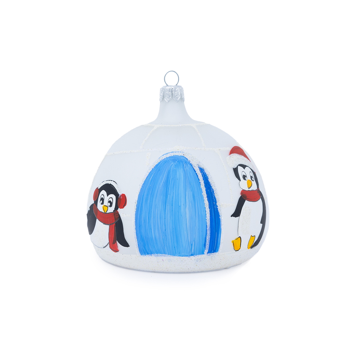 Penguin igloo with door