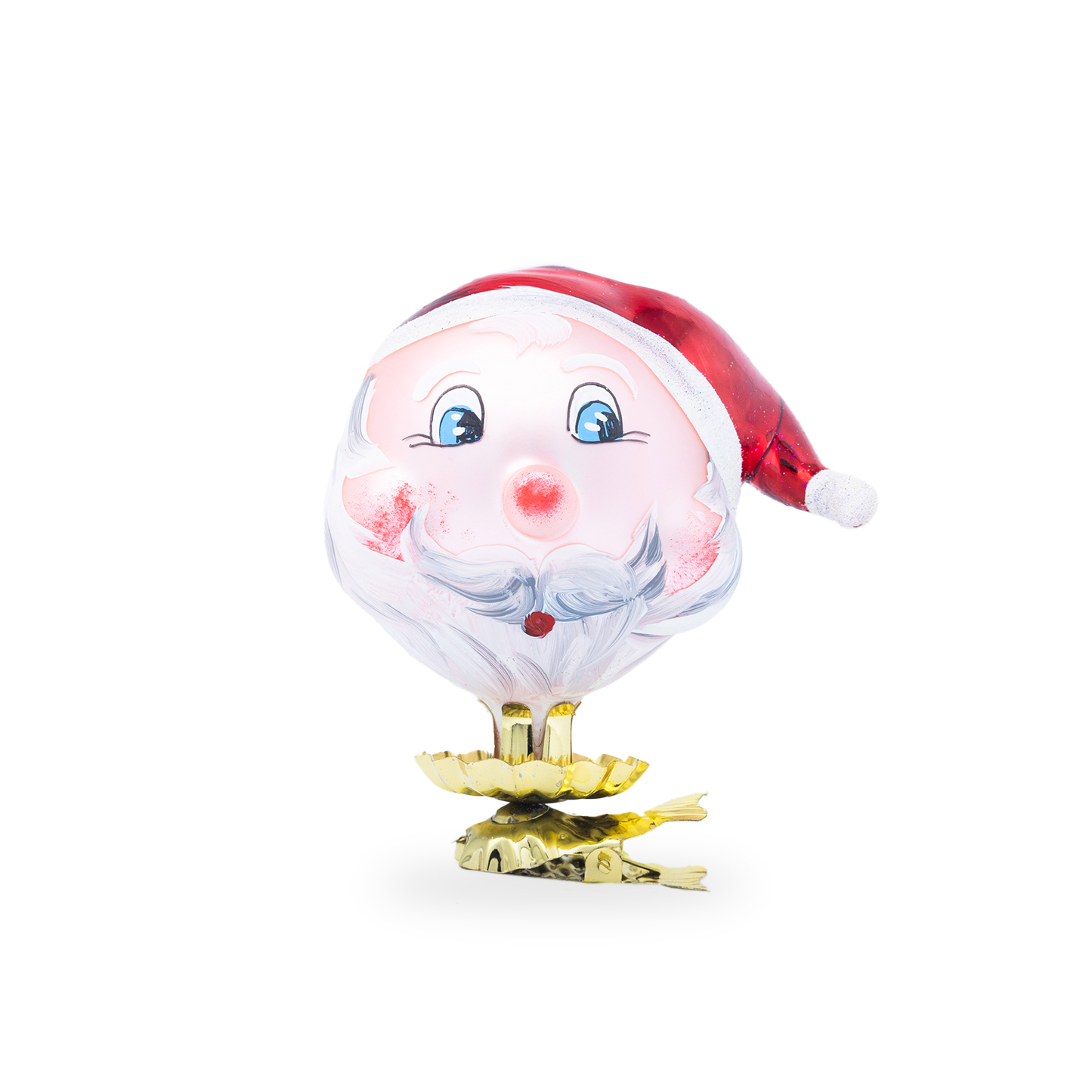 Santa Claus gold clip