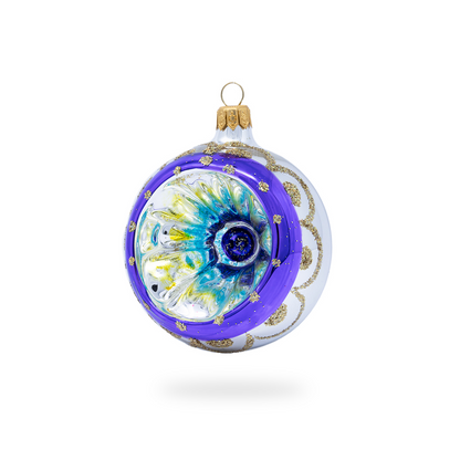 Purple and gold souvenir ball