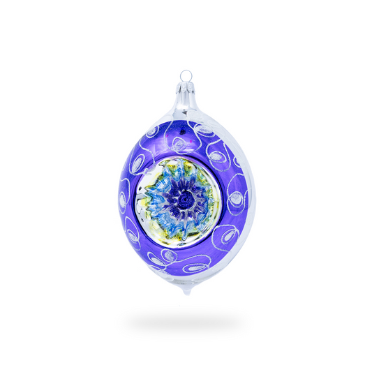 Oval purple souvenir - random decoration