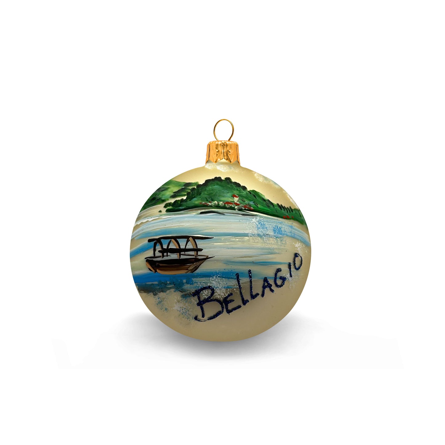 Heritage Ball Landscape Bellagio Gold with Writing