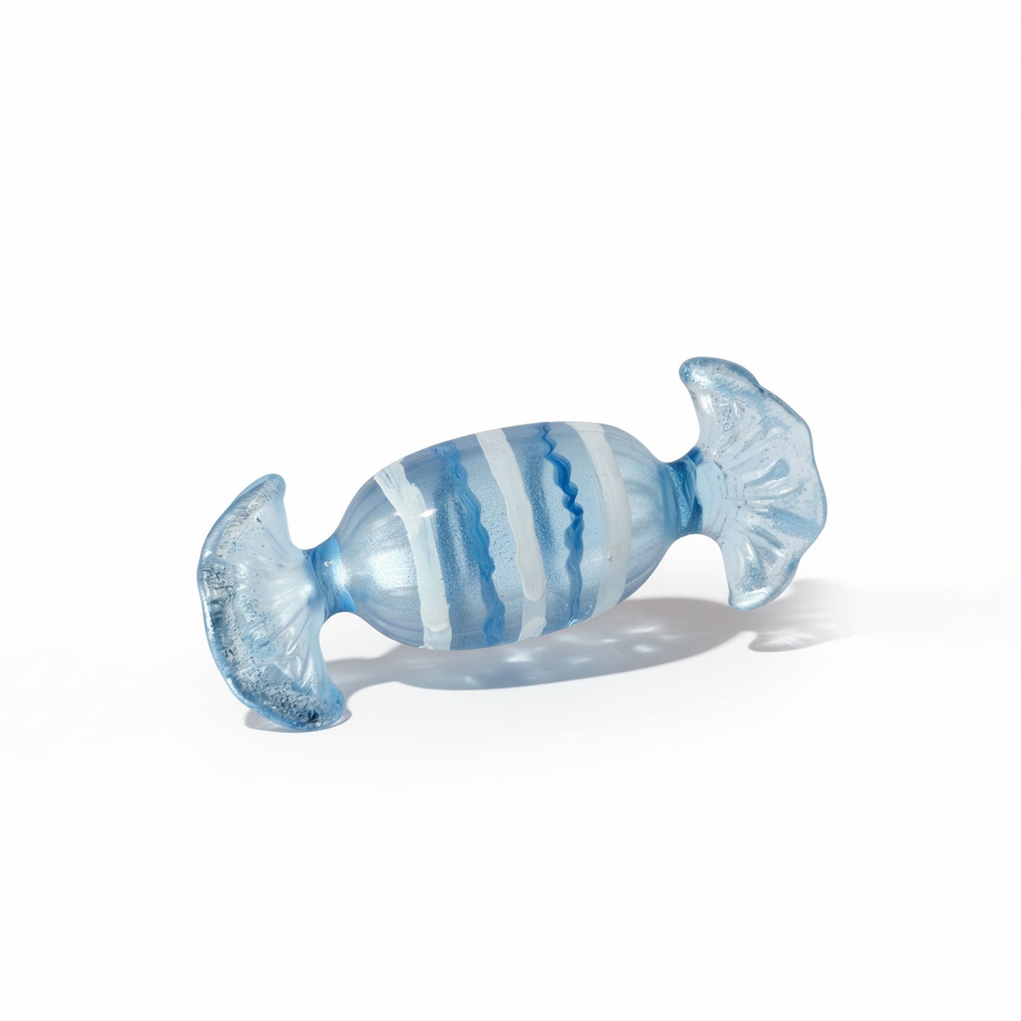 Caramella in vetro soffiato – Azzurra