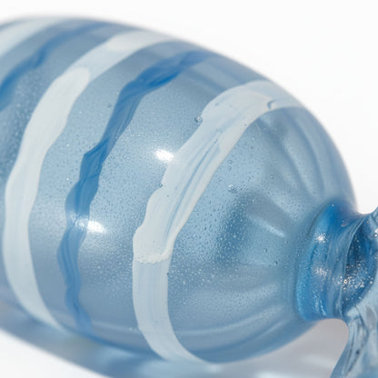 Caramella in vetro soffiato – Azzurra