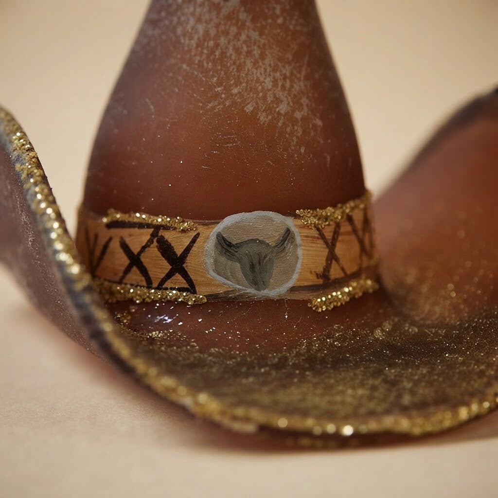 Decoration detail: Cowboy hat