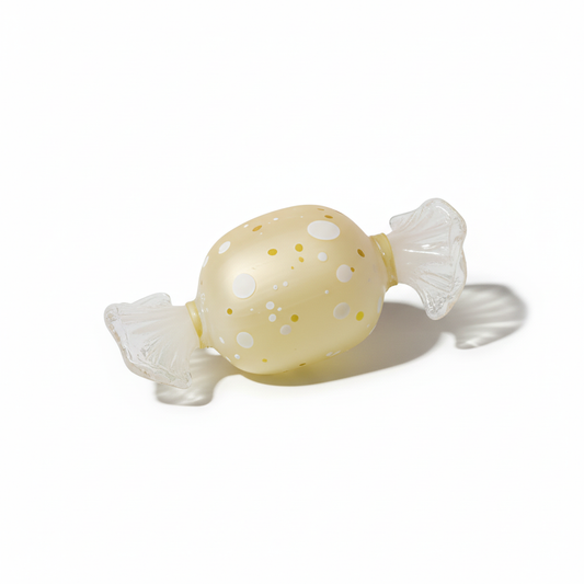 Caramella in vetro soffiato – Gialla