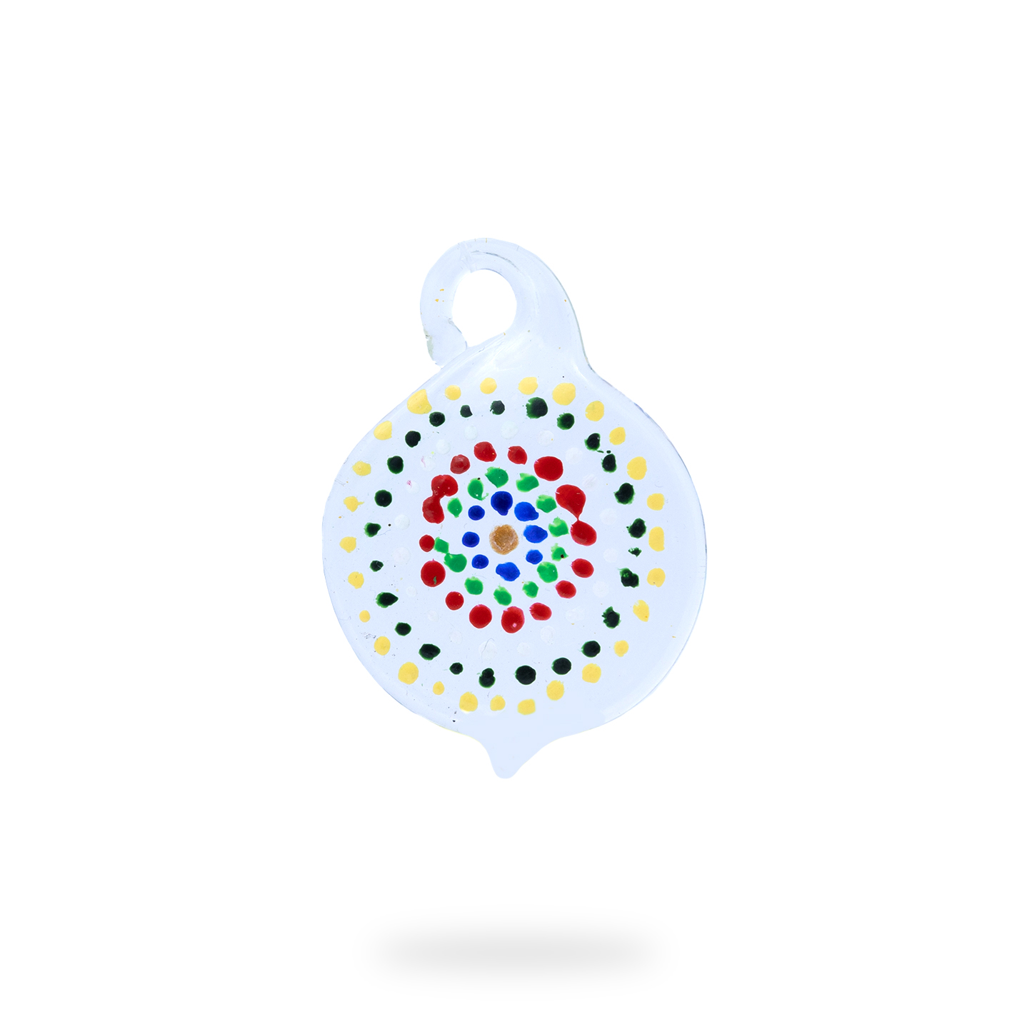 Multicolored dots pendant