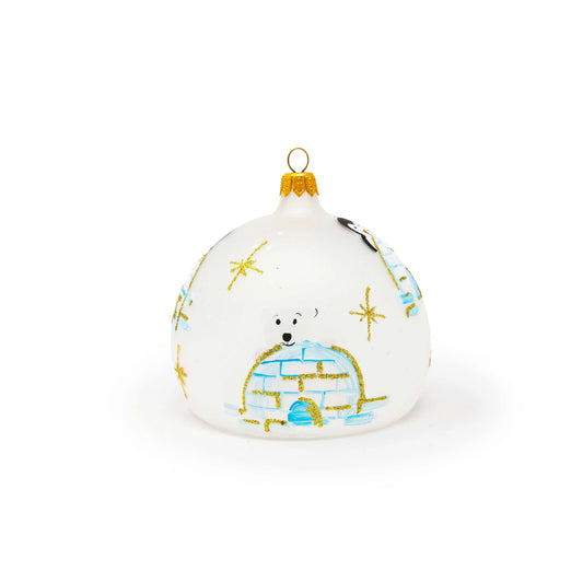 Igloo orso e pinguino